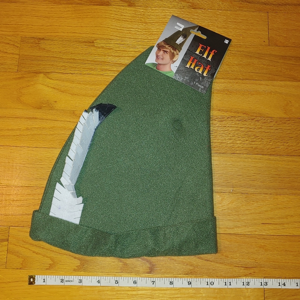 Green Elf Hat Halloween Costume Accessory
